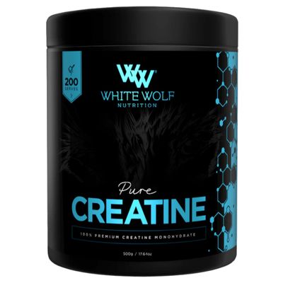 White Wolf Creatine Monohydrate 500g