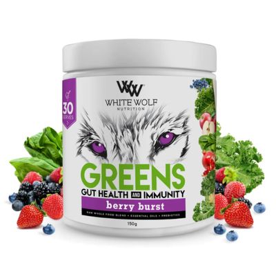 White Wolf Greens | Berry Burst 150g