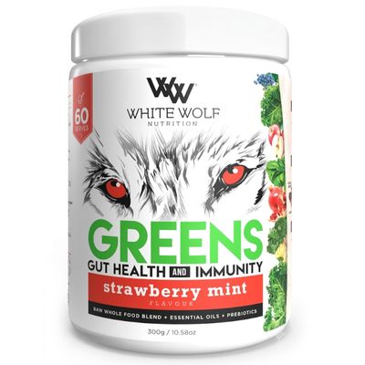 White Wolf Greens | Strawberry Mint 300g