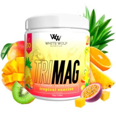 White Wolf TriMag: Triple Magnesium + Calcium | Tropical Sunrise