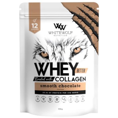 White Wolf Whey Better Protein + Collagen | Smooth Chocolate