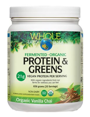 Whole Earth & Sea Protein & Greens | Vanilla Chai