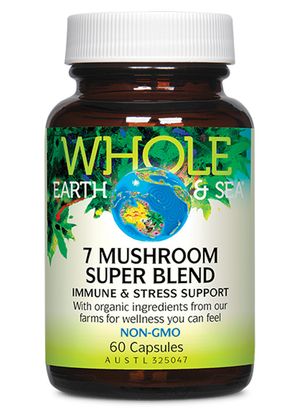 Whole Earth & Sea 7 Mushroom Super Blend