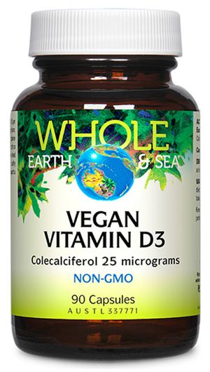 Whole Earth & Sea Vegan Vitamin D3