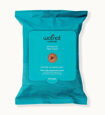 Wotnot Facial Wipes Ultra Hydrating x 25 Pack (soft pack)