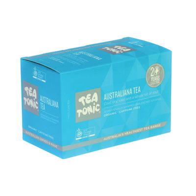 Tea Tonic Organic Australiana Tea x 20 Tea Bags