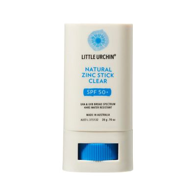 Little Urchin Natural Sunscreen Zinc Stick | Clear SPF50+