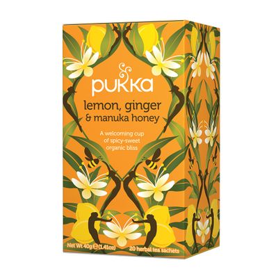 Pukka Lemon, Ginger and Manuka Honey x 20 Tea Bags