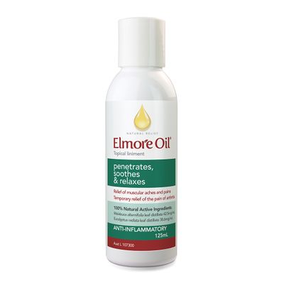 Elmore Oil Natural Relief Topical Liniment Anti Inflam 125ml