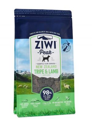 Natural Dog Food - ZiwiPeak Air-Dried Tripe & Lamb
