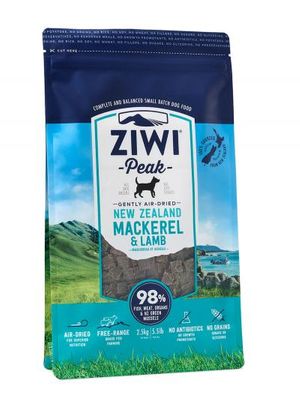 Natural Dog Food - ZiwiPeak Air-Dried Mackerel & Lamb