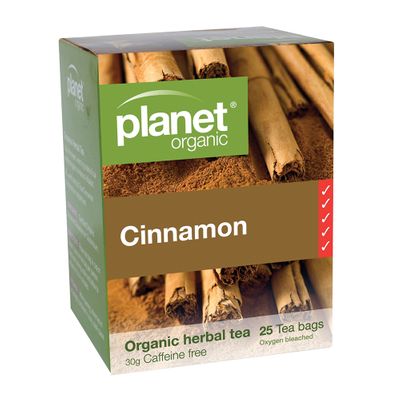 Planet Organic Cinnamon Herbal Tea x 25 Tea Bags