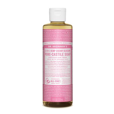 Dr. Bronner's Pure-Castile Soap Liquid Cherry Blossom 237