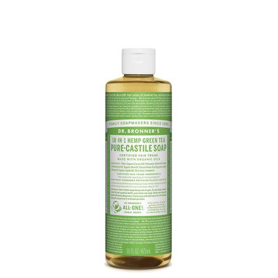 Dr. Bronner's Pure-Castile Soap Liquid Green Tea 473