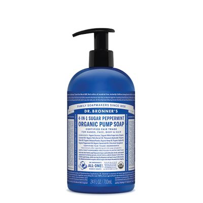 Dr. Bronner's Organic Pump Soap Peppermint 710