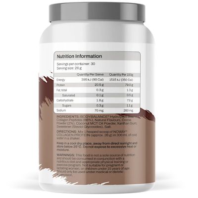 ATP Science Noway Collagen Protein Nutritional Information