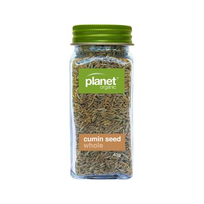 Planet Organic Cumin Seed Whole Shaker 45g