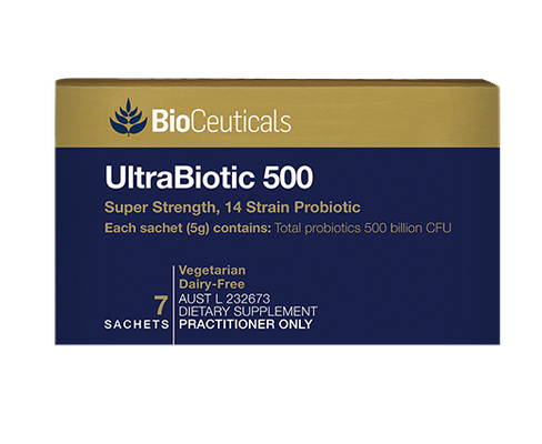 BioCeuticals UltraBiotic 500 Probiotic 14 sachets