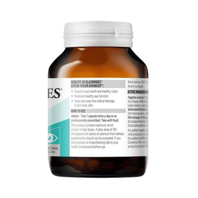 Blackmores Lutein-Vision Advanced More information