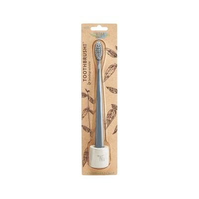 The Nat Family Co Toothbrush Monsoon Mist with Stand