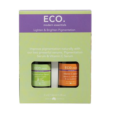 ECO Face Duo Serum Lighten and Brighten Pigment 30ml x 2 Pk