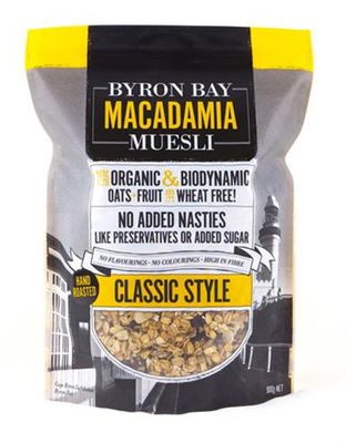 Byron Bay Macadamia Muesli - Classic Style