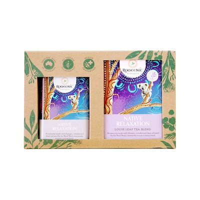 Roogenic Gift Box | Relaxation Loose Leaf Tea with Tin