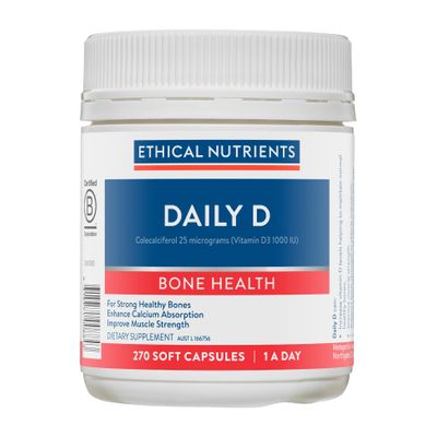 Ethical Nutrients Daily D 270 capsules - Vitamin D3