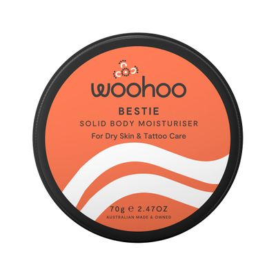 Woohoo Bestie | Solid Body Moisturiser | For Dry Skin & Tattoo Care