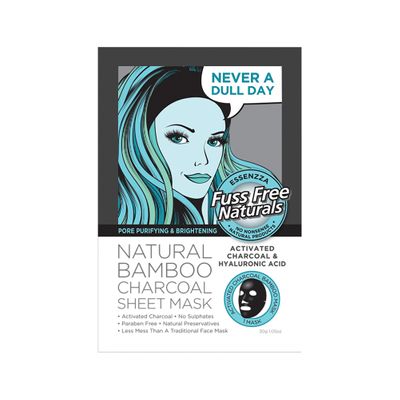 Ess Facial Mask Activated Charcoal Hyaluronic Acid x 1pk