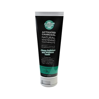Essenzza FF Activated Charcoal Toothpaste Spearmint 113g