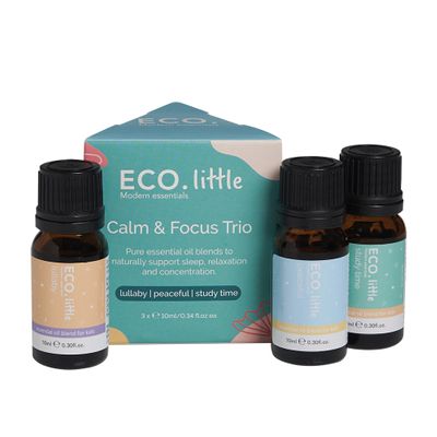 ECO Little Essential Oil Trio Calm and Focus 10ml x 3 Pack