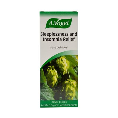 Vogel Organic Sleeplessness and Insomnia Relief 50ml