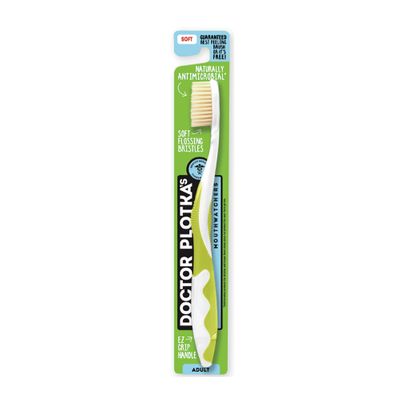 Dr Plotka's MouthWatch Toothbrush Adult Soft Green