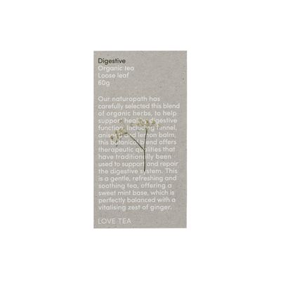 Love Tea Organic Digestive 60g