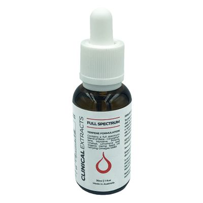 Clinical Extracts Full Spectrum 30ml | Terpene Formulation