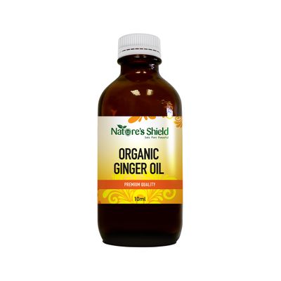 Nature's Shield Organic Edible Ginger Oil 10ml
