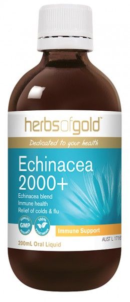 Herbs of Gold Echinacea 2000+ Liquid