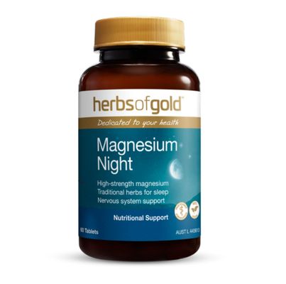 Herbs of Gold Magnesium Night Tablets