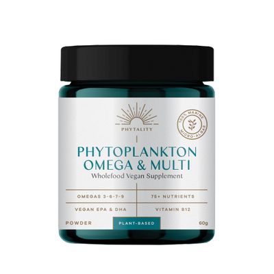 Phytality Phytoplankton Omega and Multi Powder 60g