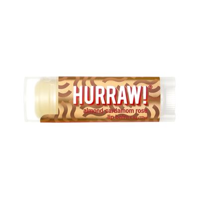 Hurraw! Lip Balm Almond, Cardamon and Rose