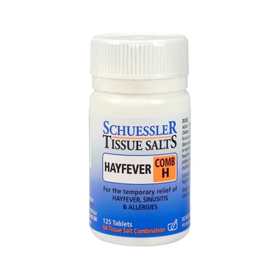 Schuessler Tissue Salts Comb H Hayfever Tablets