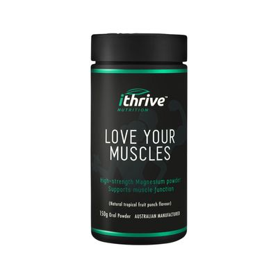 iThrive Love Your Muscles | High-Strength Magnesium Powder
