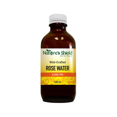 Nature's Shield Wild Crafted Rose Water 100ml