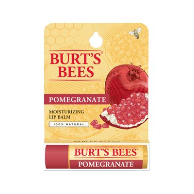 Burts Bees Lip Balm Pomegranate Replenishing Tube 4.25g