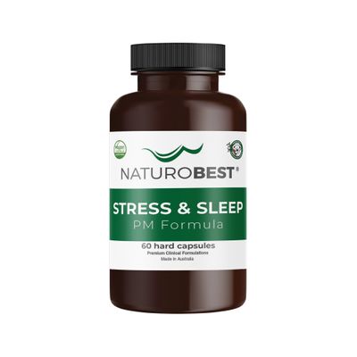 NaturoBest Stress and Sleep PM Formula 60 Capsules