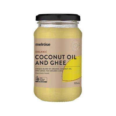 Melrose Organic Coconut Oil and Ghee 325ml