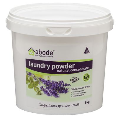 Abode Laundry Pwd (Front Top) Wild Lavender Mint 5kg Bucket