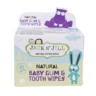 Jack N' Jill Baby Gum and Tooth Wipes x 25 Pack