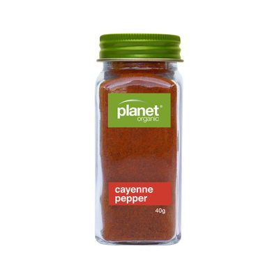Planet Organic Cayenne Pepper Ground Shaker 40g